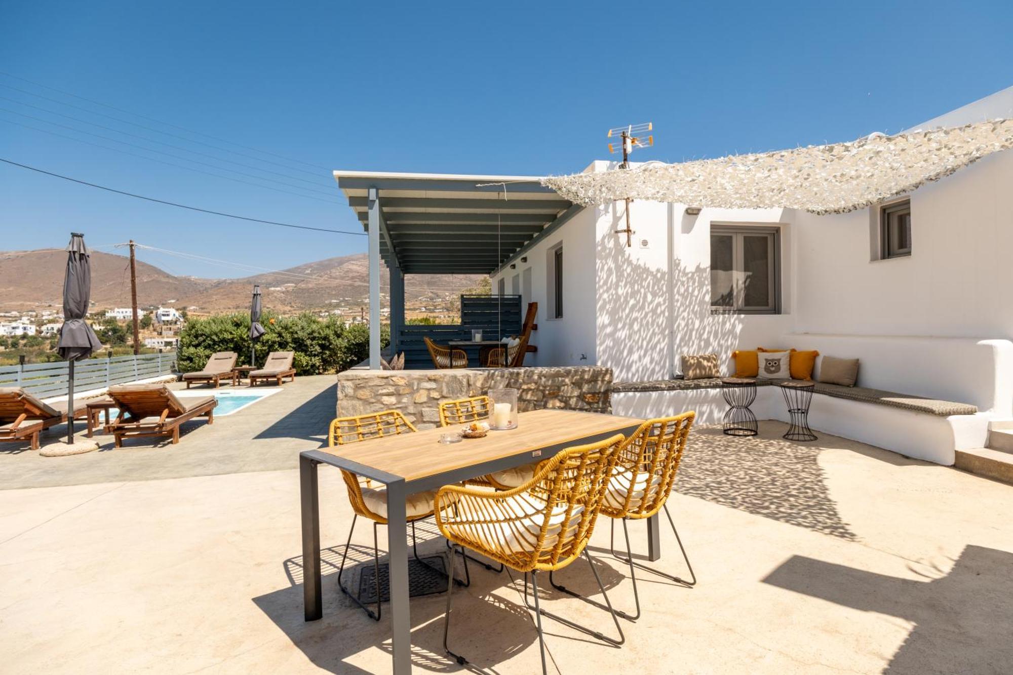 Blue View Villa Apartment #1 With Shared Pool Pounda 외부 사진