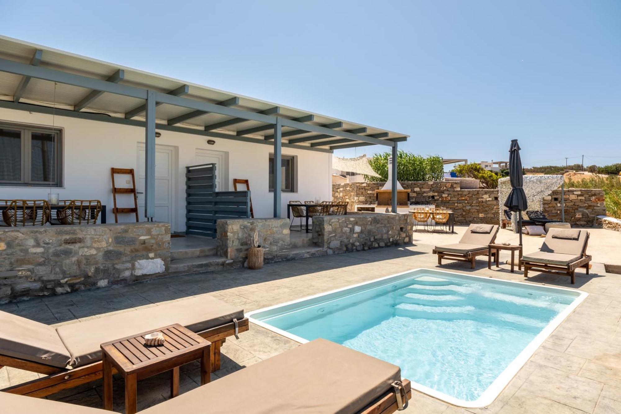 Blue View Villa Apartment #1 With Shared Pool Pounda 외부 사진